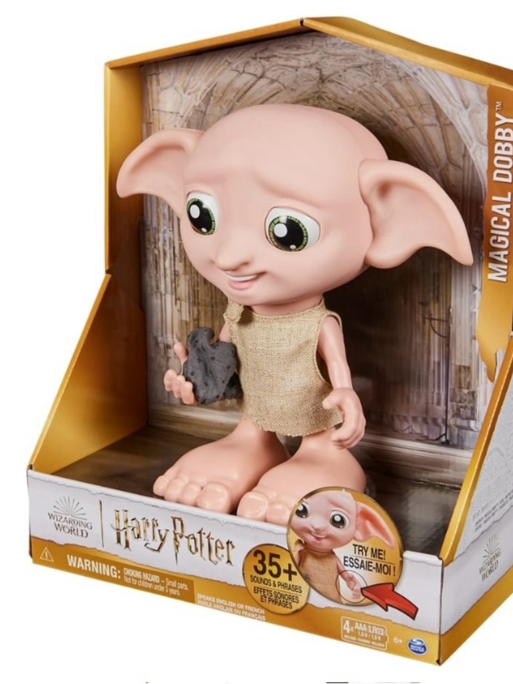 Harry Potter Magical Dobby Doll -
